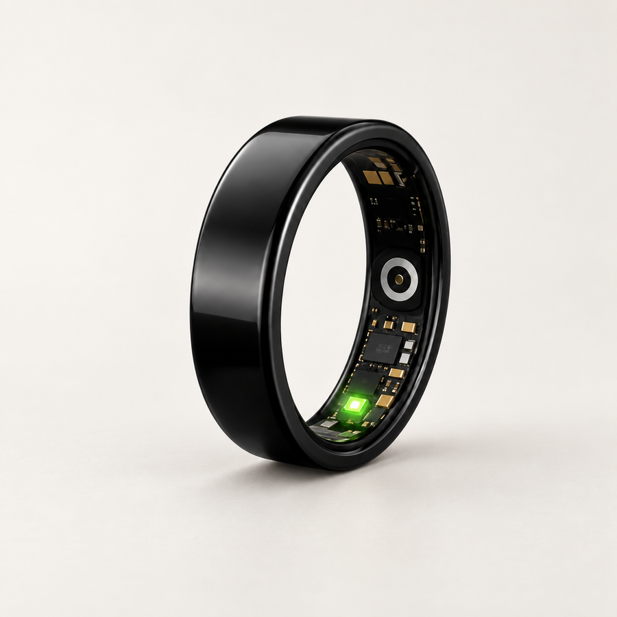 Core Smart Ring, alternate angle studio view