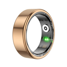 Rose-gold R02 Active Smart Ring front view on white