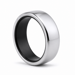 Vanguard Health Smart Ring opposite-side interior view on white